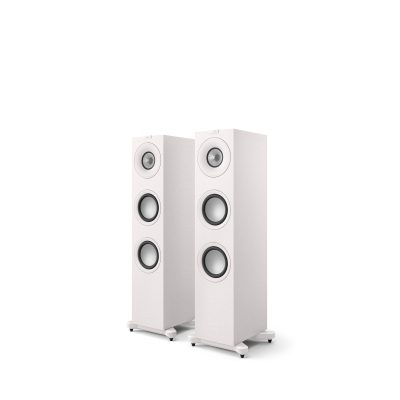 KEF Q7 Meta3-way floorstanding speaker
The Q7 Meta is a HiFi floorstander designed for impactful bass and sonic clarity. Featuring a 12th generation Uni-Q® driver array with MAT™ technology, it delivers detailed and lifelike sound. Paired with two 6.5" hybrid aluminum bass drivers, the Q7 Meta provides a chest-thumping, immersive audio experience for music and movies.