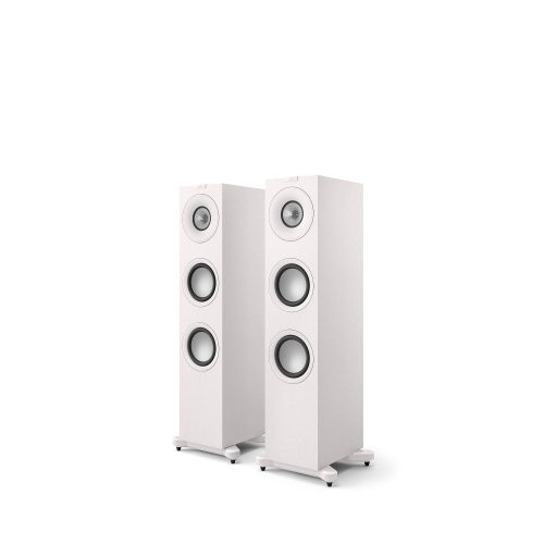 KEF Q7 Meta 3-way floorstanding speaker The Q7 Meta is a HiFi floorstander designed for impactful bass and sonic clarity. Featuring a 12th generation Uni-Q® driver array with MAT™ technology, it delivers detailed and lifelike sound. Paired with two 6.5" hybrid aluminum bass drivers, the Q7 Meta provides a chest-thumping, immersive audio experience for music and movies.