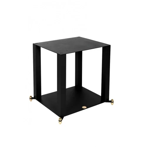 Revival Audio ATALANTE 5 Stand The ATALANTE 5 stands, crafted in collaboration with A+A Agency, offer unmatched stability and style for your speakers. Specifically match the ATALANTE 5. Made from solid iron, they feature adjustable spikes or rubbers and a compact design with built-in storage for your records.