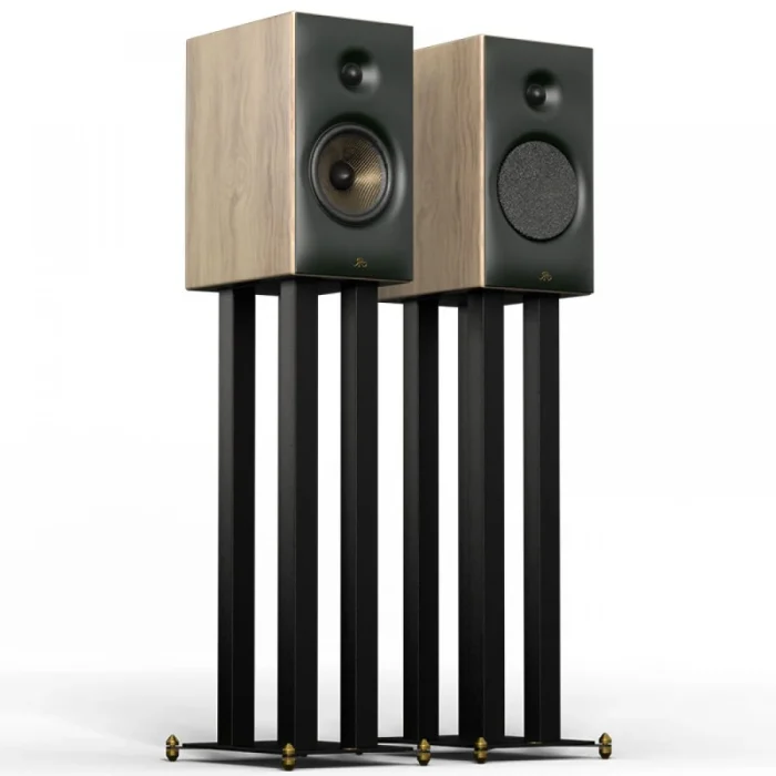 Revival Audio Sprint 3 The Sprint 3, designed in collaboration with the award-winning A+A Cooren Design Studio, is a remarkable blend of modern French elegance and cutting-edge acoustic technology. Featuring the innovative ELYTRON front baffle and high-performance BSC 7” woofer. These bookshelf speaker delivers precise sound and striking aesthetics, continuing the legacy of Revival Audio’s acclaimed ATALANTE line. A truly high end audiophile speaker that punches above its weight!