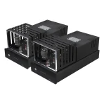 Tsakiridis Devices Apollon Plus Apollon implements a dual push-pull configuration for each channel allowing it to draw large amounts of power from the power tubes. So Apollon can drive easily power hungry loudspeakers. Gold plated RCA and XLR connectors are implemented for the signal input and high quality binding posts for the loudspeakers. The XLR balanced input is pseudo balanced. True balanced XLR input can be provided upon request. Carefully selected values and types of the electronic components contribute to the reliable circuits operation and the high sound quality of the amplifier. The meticulous PCB design ensures excellent behavior in SNR and distortion. Inner signal wiring with high quality shielded signal cable. Power wiring uses high quality copper cables of more-than-needed AWG gauge, to achieve low impedance power transfer. All power cables are twisted in pairs to minimize the electromagnetic interference. The handmade multilayer output transformers allow the amplifier to reveal the sound stage and all the music details through the entire audio spectrum. Made by us and tested thoroughly for quality and reliability. The same applies to the power transformer. The positioning of the transformers is such that minimizes the magnetic coupling between power and output transformers.