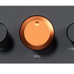 Fosi Audio P4 Preamplifier The P4 is a compact and versatile solution. With its three stereo RCA inputs, volume control with motorised potentiometer, tone control, gain selection and neat design, it offers a high-quality sound experience.