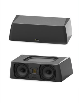 Golden Ear SuperCenterXOverview
Our smallest SuperCenter model is an amazingly compact center channel speaker. The SuperCenter X incorporates one 7˝ x 10˝ quadratic planar low frequency radiator for surprisingly full-range performance from a modest sized enclosure. The SuperCenter X is just the perfect size and performance for the typical size living room or family room home theater system.