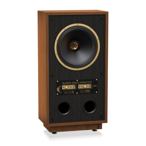 Tannoy SGM 12 Tannoy SGM 12 passive studio main monitor 12″ passive studio main monitor based on the legendary Tannoy SUPER GOLD Legendary Tannoy Dual Concentric driver technology provides class-leading phase coherence and point-source imaging Ultra-precise and neutral soundstage delivers Non fatiguing sound for extended listening sessions Front mounted control panel houses a 2 band energy control to compensate for varying acoustics characteristics and Environments Original classic cabinet design with modern components provides a genuine reproduction of the original classic monitor Front-firing bass port design allows near wall or soffit placement, ensuring optimal low frequency performance High density cabinet provides extreme rigidity to control low frequency performance Extensive bracing incorporating DMT (Differential Materials Technology) to couple driver to cabinet Heavy duty 24 carat multi-layer gold plated Tannoy customized binding posts for optimum signal transmission and integrity Precision machined gold anodised aluminium adjustment panel metal trim complements the aesthetic of the wood cabinet Tannoy – Around 100 years of British sound heritage and innovation