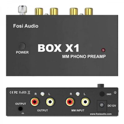 FOSI AUDIO BOX X1 Phono MM rear end