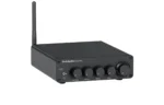 FOSI AUDIO BT30D FOSI AUDIO BT30D PRO Class D 2.1 Amplifier 2xTPA3255 Bluetooth 5.0 2x125W+250W 4 Ohm The Fosi Audio DT30D Pro is a small, powerful and affordable Class D amplifier, ideal for the integration of a simple but powerful audio system. It embeds for that two TPA3255 amplification chips allowing him to develop a comfortable power of 2x 125W under 4Ω with a high efficiency proper to the Class D architectures. To that, the DT30D Pro adds a subwoofer output providing it 250W, allowing the use of a subwoofer for deeper bass. The amplifier also features a tone control that allows you to adjust the bass, treble, subwoofer and crossover frequency independently. It can therefore be easily adapted to any audio distribution system.