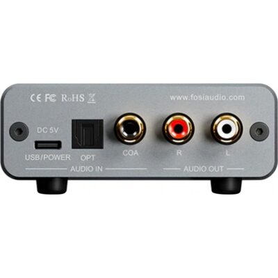 FOSI AUDIO K5 PRO rear panel