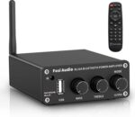 Fosi Audio BL20A Fosi Audio BL20A Bluetooth USB Power Amplifier. Product details Fosi Audio BL20A is a powerful Bluetooth 5.0 HiFi stereo amplifier with AUX pre-output, which can be used as a pre-amplifier. Design Treble & Bass control and remote control to meet your more needs. The BL20A power amplifier supports AUX/U-Disk/Bluetooth input, suitable for most home passive speakers. Using two low-distortion TPA3116 high-performance chips to display ultra-high-definition sound quality. Let’s join the audiophile’s music journey with Fosi Audio BL20A Amp