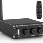 Fosi Audio BL20A Fosi Audio BL20A Bluetooth USB Power Amplifier. Product details Fosi Audio BL20A is a powerful Bluetooth 5.0 HiFi stereo amplifier with AUX pre-output, which can be used as a pre-amplifier. Design Treble & Bass control and remote control to meet your more needs. The BL20A power amplifier supports AUX/U-Disk/Bluetooth input, suitable for most home passive speakers. Using two low-distortion TPA3116 high-performance chips to display ultra-high-definition sound quality. Let’s join the audiophile’s music journey with Fosi Audio BL20A Amp