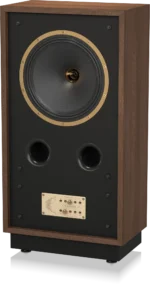 Tannoy CHEVIOT Heritage Tannoy | CHEVIOT | Heritage 2 way floor-standing loudspeaker Heritage 2 way floor-standing loudspeaker based on famous HPD design for large sized rooms. Cabinet design and components provide authentic reproduction of original HPD loudspeaker system Dual Concentric driver based on famous HPD 1974 pedigree technology provides class-leading coherence and point-source imaging. Sophisticated crossover network with 2 separate channels perfectly complements Dual Concentric driver for truly natural sound Front mounted control panel houses 2 band energy control with boost and attenuation compensation for room design and tailoring to personal preference. Highly efficient 12″ driver with 500-Watt power handling delivers breathtaking dynamics and realism Wide frequency range with fast transient response provides exceptionally natural audio reproduction. Heavy duty 24 carat multi-layer gold plated WBT bi-wireable binding posts for ultimate signal integrity. 8 mm floor coupling spikes provide stability and dissipate unwanted energy Fifth binding post provides grounding to reduce radio frequency interference and improve midrange clarity. High density cabinet provides extreme rigidity to control low frequency performance. Extensive bracing incorporates DMT (Differential Materials Technology) for coupling drivers to cabinets Tannoy – around 100 years of British sound heritage and innovation