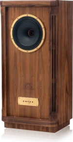 Tannoy TURNBERRY GR-OW 2 way floorstanding loudspeaker for medium to large sized rooms Dual Concentric driver technology provides class-leading coherence and point-source imaging 10″ highly efficient driver with 93 dB/Watt sensitivity and 400 Watt peak power handling deliver breath-taking dynamics and realism Tulip Waveguide with 33mm aluminium-magnesium dome enhances the point source symmetrical dispersion properties, providing exceptional high frequency clarity and articulation Low frequency paper pulp cone with twin roll fabric surround provide natural sounding midrange and bass transient performance Handcrafted oiled walnut veneered cabinet with walnut inlays provides a unique and timeless piece of furniture capacitors, low loss laminated core inductors and close tolerance wirewound resistors delivering a more natural and cohesive sound Custom gold plated bi-wireable binding posts to improve signal transmission and integrity Fifth binding post provides grounding to reduce radio frequency interference and improve midrange clarity High density particle board cabinet provides extreme rigidity to control low frequency performance Distributed Port system gives powerful and extended low frequency performance Extensive bracing incorporating DMT (Differential Materials Technology) to couple drivers to cabinets Precision machined gold anodised aluminium adjustment panel metal trim complements the aesthetic of the real wood cabinet Specially formulated Prestige wood wax provided to keep cabinet in pristine condition Tannoy – around 100 years of British sound heritage and innovation
