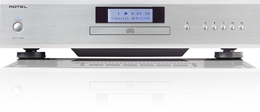 ROTEL CD11 MKII ROTEL CD11 MKII Το CD Player ROTEL CD11 MKII συνεχίζει την κληρονομιά της Rotel, η οποία μετρά πάνω από 30 χρόνια πείρα στις συσκευές αναπαραγωγής CD υψηλής απόδοσης με εξαιρετικό λόγο τιμής προς απόδοση. Το στιβαρό ατσάλινο σασί της συσκευής φιλοξενεί έναν μηχανισμό ανάγνωσης δίσκων (transport) αποκλειστικής σχεδίασης της Rotel, προορισμένο αποκλειστικά για την αναπαραγωγή CD. Ο ομαλός μηχανισμός φόρτωσης δίσκου με συρτάρι, η κεφαλή λέιζερ ακριβείας και το αθόρυβο σύστημα ελέγχου του μοτέρ εξασφαλίζουν απρόσκοπτη και αξιόπιστη αναπαραγωγή της συλλογής CD σας, συμπεριλαμβανομένων των αρχείων MP3.