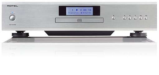 ROTEL CD14 MKII ROTEL CD14 MKII Το ROTEL CD14 MKII προσφέρει πιστή αναπαραγωγή CD με εντυπωσιακή διαύγεια, αποδίδοντας ακόμη και τις πιο ανεπαίσθητες λεπτομέρειες. Το DAC 32-bit της Texas Instruments υποστηρίζεται από ανεξάρτητα τροφοδοτικά που απομονώνουν τα κυκλώματα ελέγχου του μηχανισμού κίνησης από τα ευαίσθητα κυκλώματα ήχου, μειώνοντας τον θόρυβο και την παραμόρφωση. Αξιοποιήστε τη συλλογή των CD σας —συμπεριλαμβανομένων των αρχείων MP3— και αφήστε το CD14MKII να προσφέρει κορυφαία απόδοση.