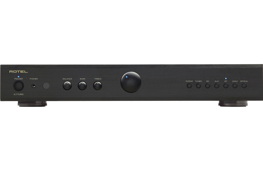 Rotel A-11 mkII Rotel A-11 mkII Ο Rotel A-11 mkII είναι στερεοφωνικός ενισχυτής 2x 50wrms με ενσωματωμένο phono MM δέκτη Bluetooth.