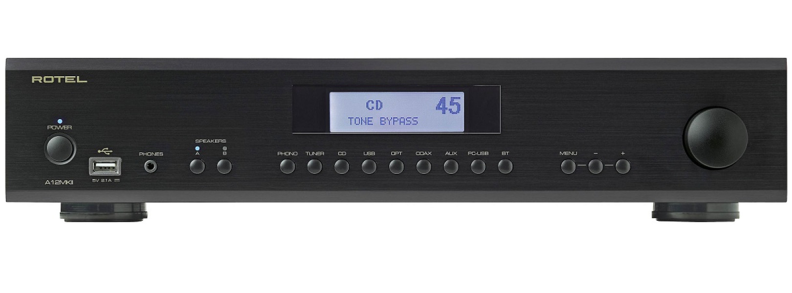 Rotel A-12 mkII Rotel A-12 mkII Ο Rotel A-12 mkII είναι ολοκληρωμένος ενισχυτής ισχύος 2x60wrms.
