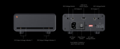 FOSI AUDIO PSU20 front and rear
