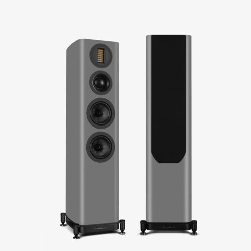 Wharfedale Evo 5.3 Τα Wharfedale Evo 5.3 ειναι ζευγος ηχειων δαπεδου, 3 δρομων, με 2x woofers 5'', midrange 2" και tweeter 35x70mm AMT. Συνιστωμενη ισχυς ενισχυτη 25-150wrms.